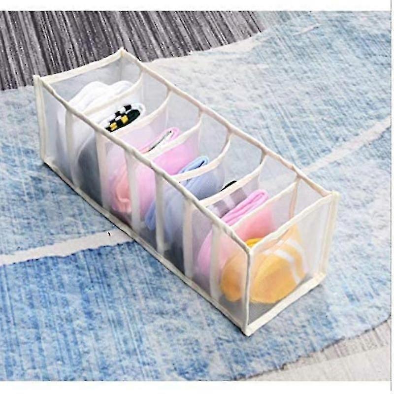 Closet Organisers 7 Grid Underwear Storage Organiser